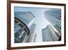 Brand New Skyscrapers in Jianggan District of Hangzhou, Zhejiang, China-Andreas Brandl-Framed Photographic Print