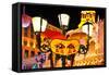 Brand Venice Carnival - Las Vegas - Nevada - United States-Philippe Hugonnard-Framed Stretched Canvas