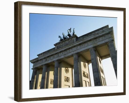 Brandeburg Gate, Berlin, Germany-Hans Peter Merten-Framed Photographic Print