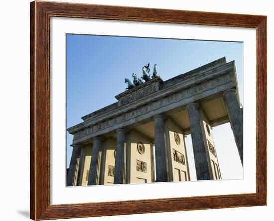 Brandeburg Gate, Berlin, Germany-Hans Peter Merten-Framed Photographic Print