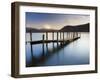 Brandelhow Bay Jetty, Derwentwater, Keswick, Lake District, Cumbria, England-Gavin Hellier-Framed Photographic Print