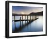 Brandelhow Bay Jetty, Derwentwater, Keswick, Lake District, Cumbria, England-Gavin Hellier-Framed Photographic Print