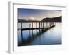 Brandelhow Bay Jetty, Derwentwater, Keswick, Lake District, Cumbria, England-Gavin Hellier-Framed Photographic Print