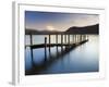 Brandelhow Bay Jetty, Derwentwater, Keswick, Lake District, Cumbria, England-Gavin Hellier-Framed Photographic Print