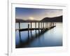 Brandelhow Bay Jetty, Derwentwater, Keswick, Lake District, Cumbria, England-Gavin Hellier-Framed Photographic Print