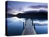 Brandelhow Bay Jetty, Derwentwater, Keswick, Lake District, Cumbria, England-Gavin Hellier-Stretched Canvas