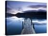 Brandelhow Bay Jetty, Derwentwater, Keswick, Lake District, Cumbria, England-Gavin Hellier-Stretched Canvas