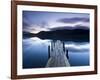 Brandelhow Bay Jetty, Derwentwater, Keswick, Lake District, Cumbria, England-Gavin Hellier-Framed Photographic Print