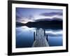 Brandelhow Bay Jetty, Derwentwater, Keswick, Lake District, Cumbria, England-Gavin Hellier-Framed Photographic Print