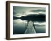 Brandelhow Bay Jetty, Derwentwater, Keswick, Lake District, Cumbria, England-Gavin Hellier-Framed Photographic Print