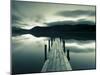 Brandelhow Bay Jetty, Derwentwater, Keswick, Lake District, Cumbria, England-Gavin Hellier-Mounted Photographic Print