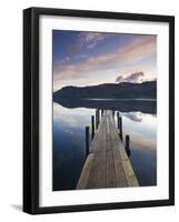 Brandelhow Bay Jetty, Derwentwater, Keswick, Lake District, Cumbria, England-Gavin Hellier-Framed Photographic Print