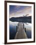 Brandelhow Bay Jetty, Derwentwater, Keswick, Lake District, Cumbria, England-Gavin Hellier-Framed Photographic Print