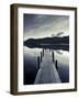 Brandelhow Bay Jetty, Derwentwater, Keswick, Lake District, Cumbria, England-Gavin Hellier-Framed Photographic Print