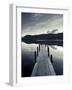 Brandelhow Bay Jetty, Derwentwater, Keswick, Lake District, Cumbria, England-Gavin Hellier-Framed Photographic Print