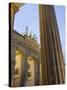 Brandenburg Gate at Dusk, Pariser Platz, Berlin, Germany, Europe-Martin Child-Stretched Canvas