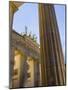 Brandenburg Gate at Dusk, Pariser Platz, Berlin, Germany, Europe-Martin Child-Mounted Photographic Print