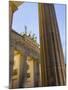 Brandenburg Gate at Dusk, Pariser Platz, Berlin, Germany, Europe-Martin Child-Mounted Photographic Print