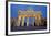 Brandenburg Gate at Night, Berlin, Germany, Europe-Miles Ertman-Framed Photographic Print