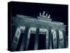 Brandenburg Gate at Night, Berlin, Germany-Jon Arnold-Stretched Canvas