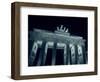 Brandenburg Gate at Night, Berlin, Germany-Jon Arnold-Framed Photographic Print