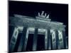 Brandenburg Gate at Night, Berlin, Germany-Jon Arnold-Mounted Photographic Print