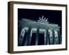 Brandenburg Gate at Night, Berlin, Germany-Jon Arnold-Framed Photographic Print