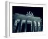 Brandenburg Gate at Night, Berlin, Germany-Jon Arnold-Framed Photographic Print