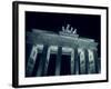 Brandenburg Gate at Night, Berlin, Germany-Jon Arnold-Framed Photographic Print
