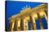 Brandenburg Gate at Night , Berlin-NejroN Photo-Stretched Canvas