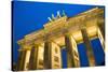 Brandenburg Gate at Night , Berlin-NejroN Photo-Stretched Canvas