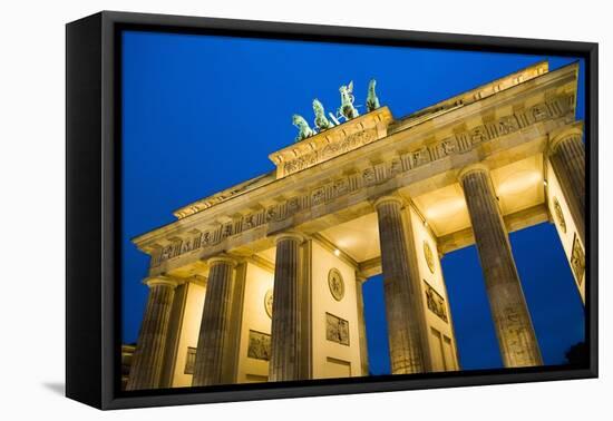 Brandenburg Gate at Night , Berlin-NejroN Photo-Framed Stretched Canvas