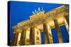 Brandenburg Gate at Night , Berlin-NejroN Photo-Stretched Canvas