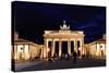 Brandenburg Gate at Night in Berlin-Gary718-Stretched Canvas