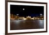 Brandenburg Gate at Night in Berlin-Gary718-Framed Photographic Print