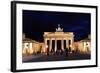 Brandenburg Gate at Night in Berlin-Gary718-Framed Photographic Print