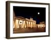 Brandenburg Gate at Night in Berlin-Gary718-Framed Photographic Print