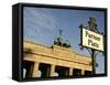 Brandenburg Gate at Pariser Platz, Berlin, Germany, Europe-Hans Peter Merten-Framed Stretched Canvas