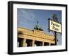 Brandenburg Gate at Pariser Platz, Berlin, Germany, Europe-Hans Peter Merten-Framed Photographic Print
