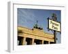 Brandenburg Gate at Pariser Platz, Berlin, Germany, Europe-Hans Peter Merten-Framed Photographic Print