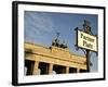 Brandenburg Gate at Pariser Platz, Berlin, Germany, Europe-Hans Peter Merten-Framed Photographic Print