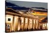 Brandenburg Gate at Sunset in Berlin-Gary718-Stretched Canvas