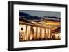 Brandenburg Gate at Sunset in Berlin-Gary718-Framed Photographic Print