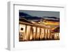 Brandenburg Gate at Sunset in Berlin-Gary718-Framed Photographic Print