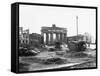 Brandenburg Gate, Berlin 1945-null-Framed Stretched Canvas