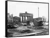 Brandenburg Gate, Berlin 1945-null-Framed Stretched Canvas