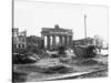 Brandenburg Gate, Berlin 1945-null-Stretched Canvas