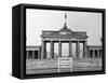 Brandenburg Gate, Berlin, 1966-null-Framed Stretched Canvas