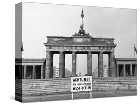 Brandenburg Gate, Berlin, 1966-null-Stretched Canvas