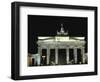 Brandenburg Gate, Berlin, Germany-Walter Bibikow-Framed Photographic Print